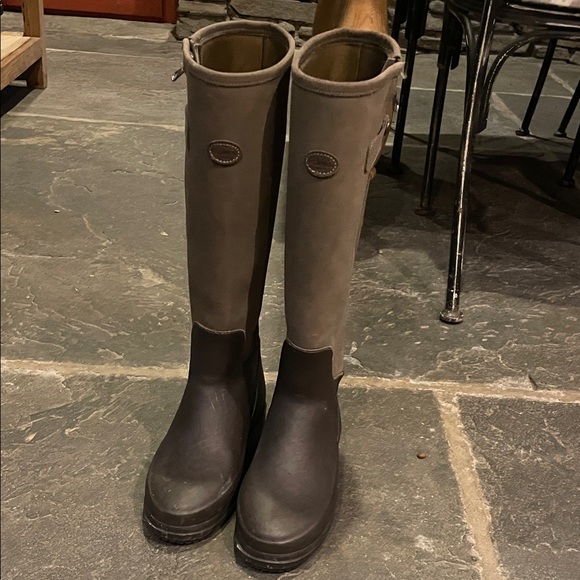 Women's Winter & Rain Boots - Olive Green - Picture 2 of 4